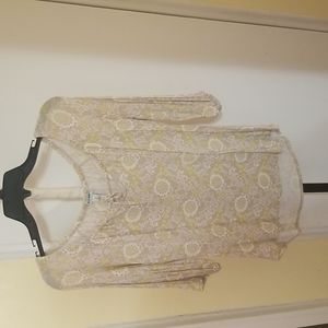 Old Navy Floral Print Blouse - Small